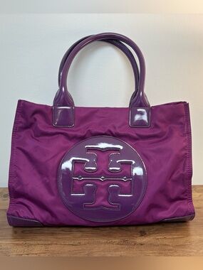 Tory Burch Purple Patent Tote - Color Discontinued